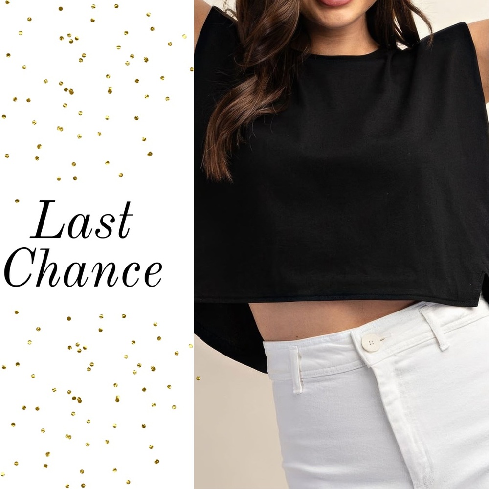 Sleeveless Crop Top - Picture 1 of 2